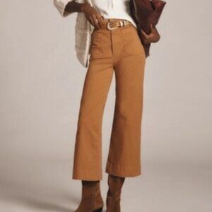 Maeve by Anthropologie The Colette Wide-Leg Pants – Brown – Size 25